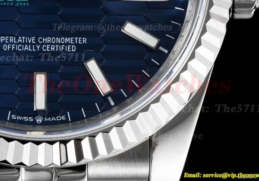 JDF 126234 Dial SS Jubilee Blue SS VR3235 Datejust 36mm V2 0504